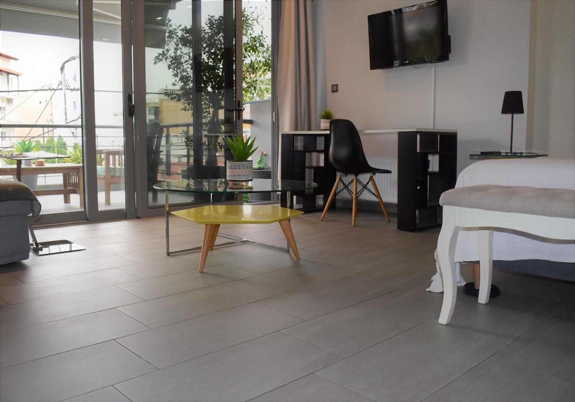 Stylish Boutique Loft With Private Balcony Apartment Atena Exterior foto