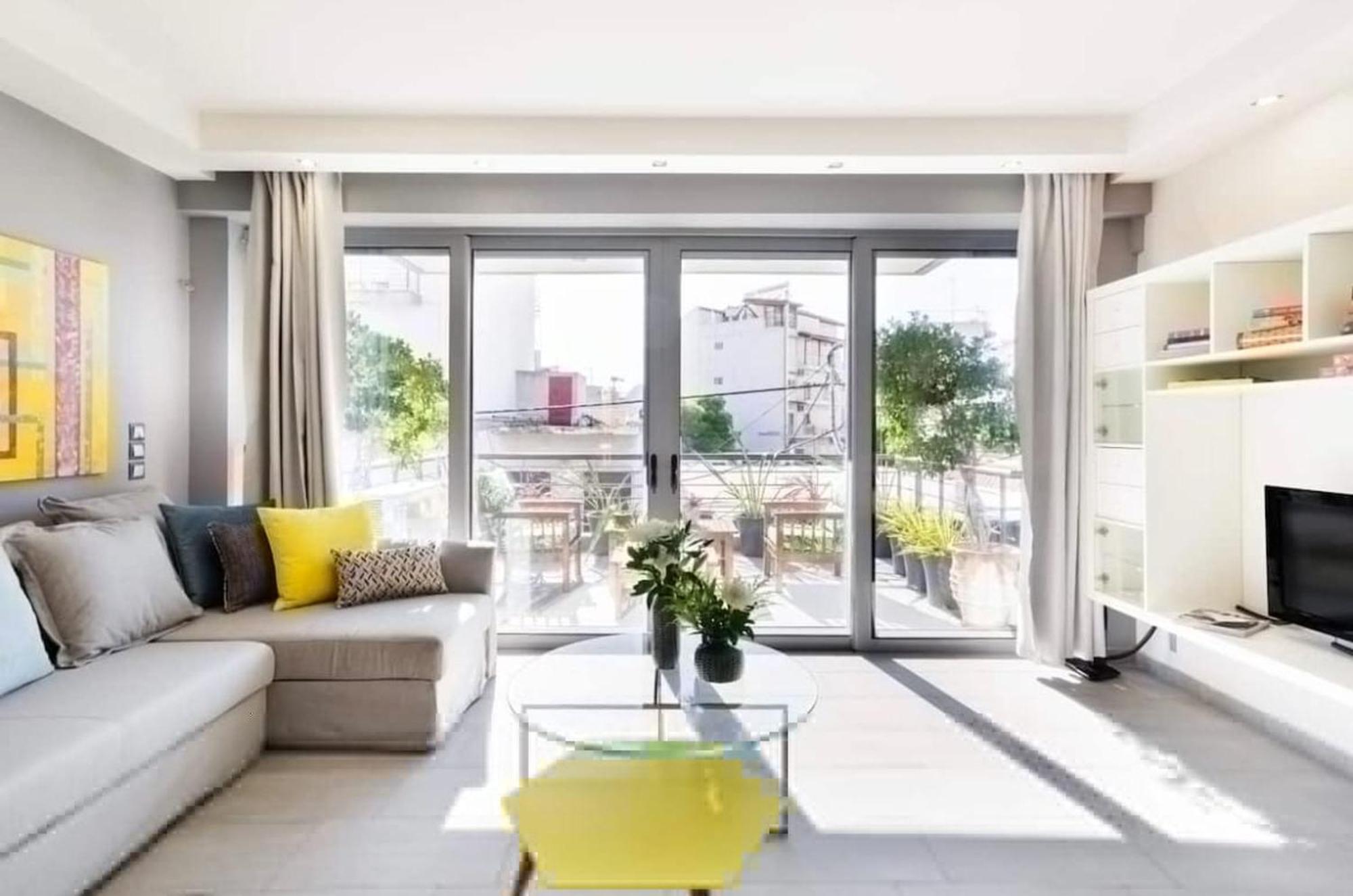 Stylish Boutique Loft With Private Balcony Apartment Atena Exterior foto
